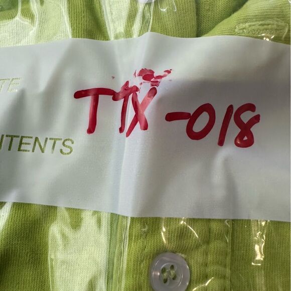 Johnnie-O West Coast Prep Neon Green Short Sleeve Performance Polo Size XL - Picture 8 of 8